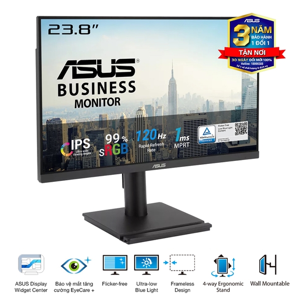 Màn hình Asus VA249QGS (23.8 inch/FHD/IPS/120Hz/1ms/Loa)