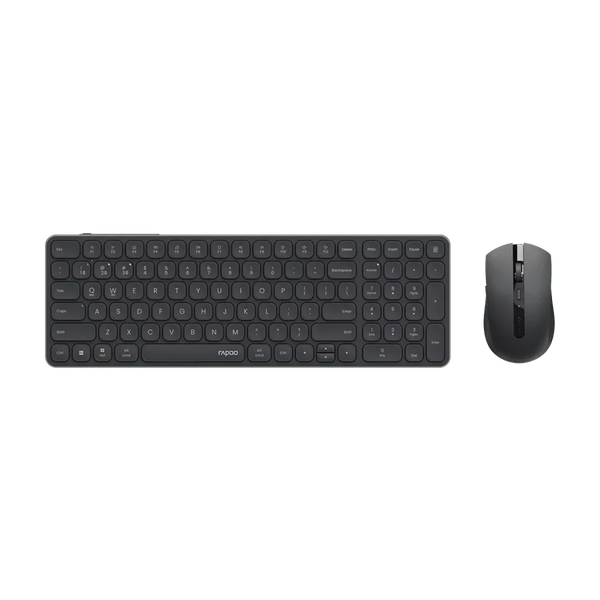 Bộ Bàn phím & Chuột không dây Rapoo 9350S Đen