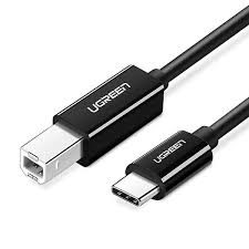 Cáp USB type C ra Type B 2.0 Printer Scanner Ugreen 80811 1M  màu đen