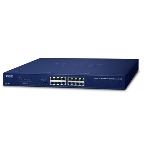 Switch PLANET GSW-1601, 16-Port 10/100/1000Mbps Gigabit Ethernet