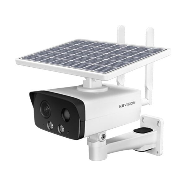 Camera IP 4G tích hợp pin năng lượng mặt trời 4MP KBVISION KX-CF4203GN-AL-SP