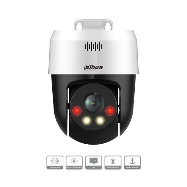 Camera IP PTZ 2MP Dahua DH-SD2A200HB-GN-A-PV-S2 Chuẩn nén H265, Tích hợp đèn trợ sáng cho hình ảnh ban đêm có màu