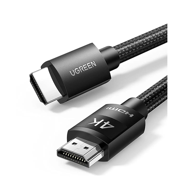 Cáp HDMI 1.4 dài 15M bọc nylon hỗ trợ độ phân giải 4K@30Hz Ugreen 40105 cao cấp (Có IC khuếch đại)
