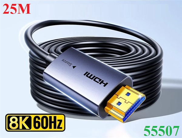 Cáp HDMI 2.1 sợi quang AOC dài 25m Ugreen 55507/HD183 hỗ trợ 8K@60Hz cao cấp