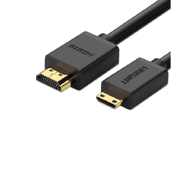 Cáp Mini HDMI sang HDMI 2.0 dài 1,5M Ugreen 11167 hỗ trợ 4K@60hz cao cấp