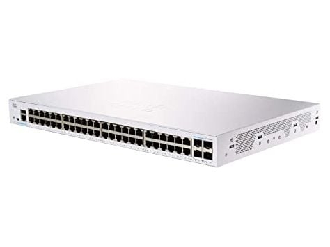 Thiết bị chuyển mạch Switch Cisco CBS250-48PP-4G-EU (CBS250-48PP-4G) 48 Ports PoE+ 195W, 4 Gigabit SFP Uplink