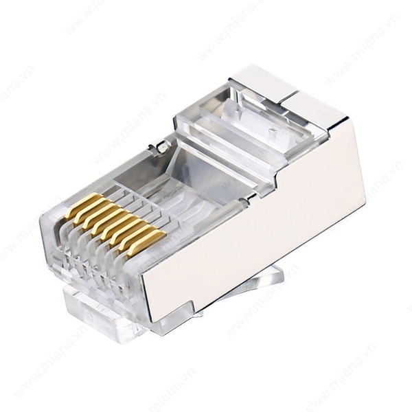 Đầu RJ45 nối dây mạng Cat 6 Shielding Crystal head 10pcs UGREEN 20333