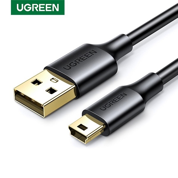Cáp USB 2.0 to USB Mini 0,5m Ugreen 10354 cao cấp