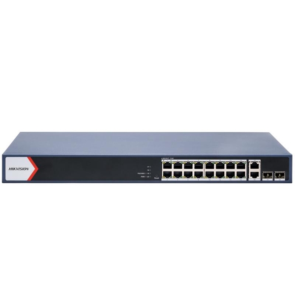 Switch 16 POE Hikvision DS-3E1520P-EI/M