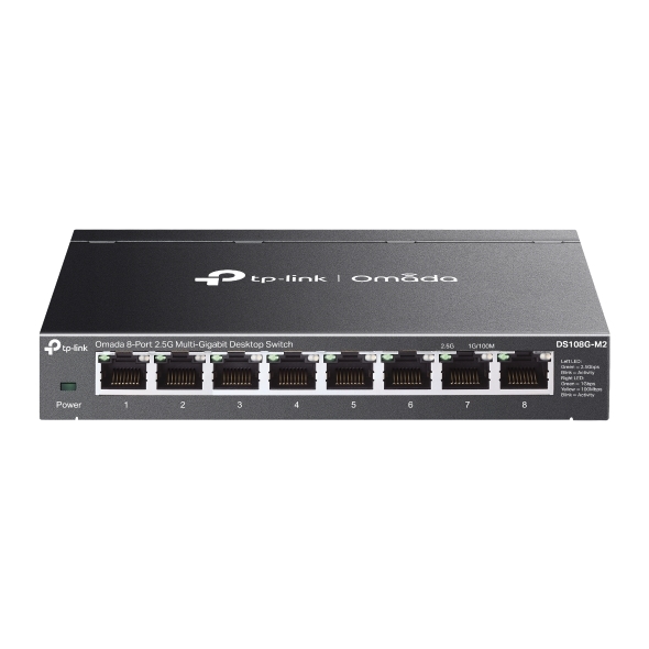 Switch Omada 08 cổng 2.5 Gigabit Unmanaged TP-Link DS108G-M2