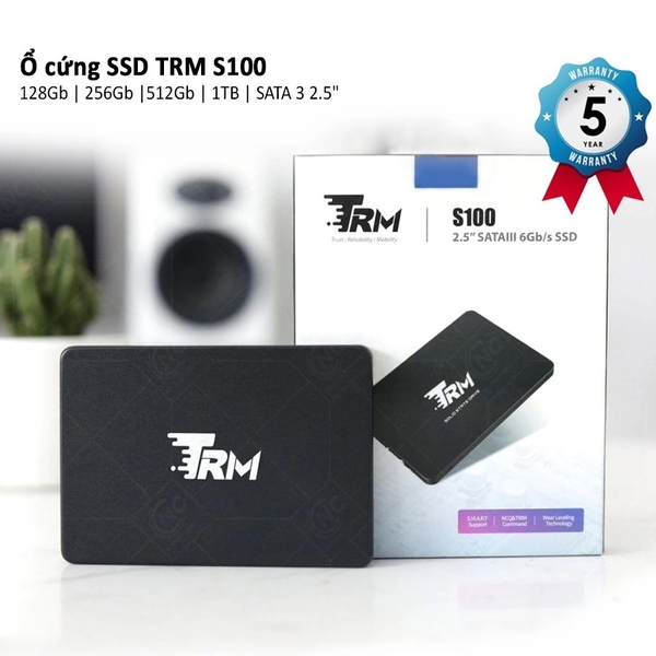 Ổ cứng SSD TRM S100 512GB SATA3 2.5 inch - bảo hành chính hãng 60 tháng