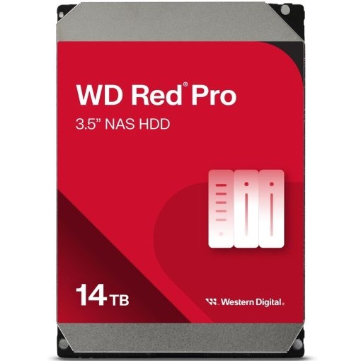 HDD WD Red Pro 14TB, 3.5, SATA 3, 512MB Cache, 7200RPM, 5Y WTY_WD142KFGX