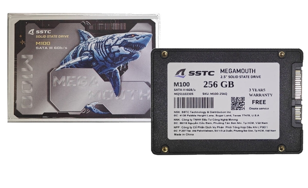 Ổ cứng SSD SSTC M100 256GB | SATA III, 2.5