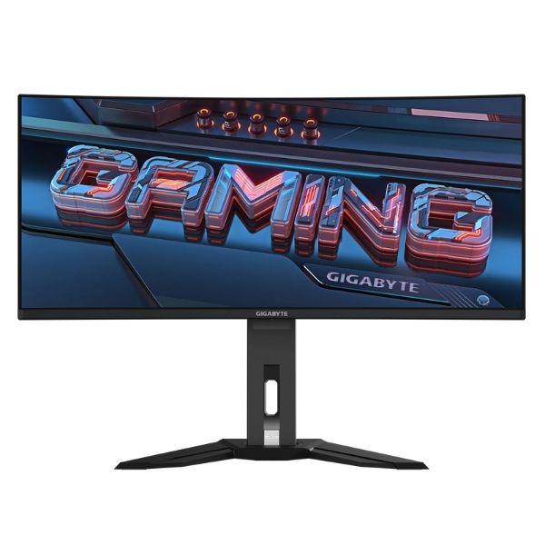 Màn hình Gaming Gigabyte Ultrawide MO34WQC2 (34 inch/ 2K/ OLED/ 240Hz/ 0.03ms/ USB-C 18W/ Loa)
