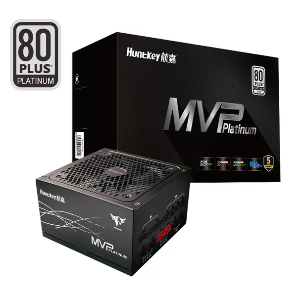 Nguồn máy tính HUNTKEY MVP P1000 80 Plus Platinum
