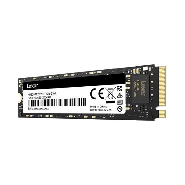 Ổ cứng SSD Lexar NM620 256GB M.2 2280 PCIe 3.0x4 (Đoc 3000MB/s - Ghi 1300MB/s) - (LNM620X256G-RNNNG)