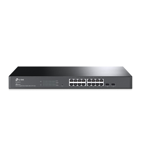 Omada 16-Port Gigabit Smart Switch with 2 SFP Slots TP-LINK TL-SG2218