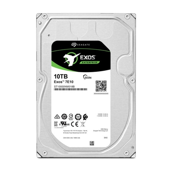 Seagate Exos 10TB 7E10 ST10000NM018B 7.2K RPM SAS-12Gb/s 3.5"