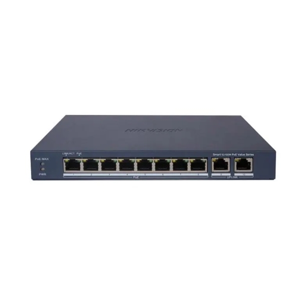 Switch PoE 8 cổng HIKVISION DS-3E1310P-EI/M