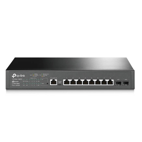 Thiết bị chuyển mạch Switch TP-Link T2500G-10MPS