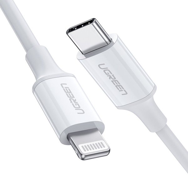 Cáp USB Type C to Lightning dài 2m màu trắng Ugreen 60749