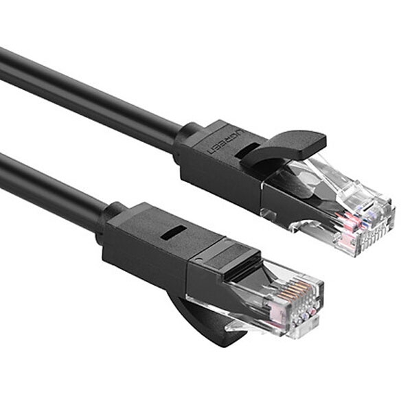 Cáp mạng cat6 UTP gigabit Ugreen 20159 1M màu đen