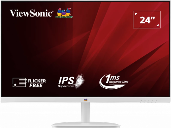 Màn hình ViewSonic VA2432-H-W Kích thước 24 inch, 1080P, IPS, không viền 100Hz