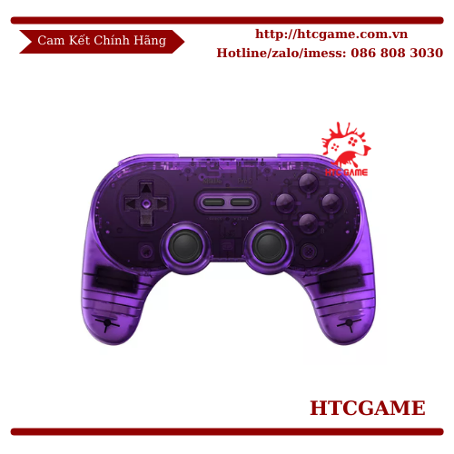 tay-cam-8bitdo-pro-2-bluetooth-gamepad-clear-purple-edition