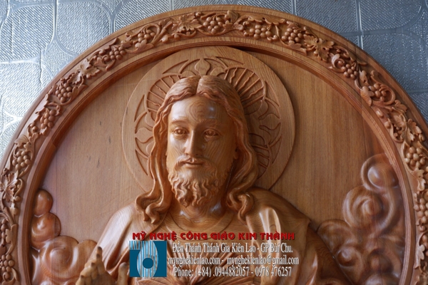 TƯỢNG PHÙ ĐIÊU CHÚA TRÁI TIM - THÁNH TÂM CHÚA