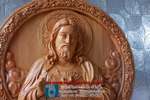 TƯỢNG PHÙ ĐIÊU CHÚA TRÁI TIM - THÁNH TÂM CHÚA