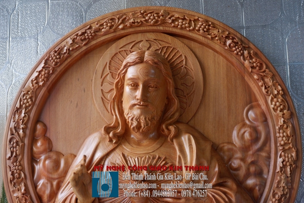 TƯỢNG PHÙ ĐIÊU CHÚA TRÁI TIM - THÁNH TÂM CHÚA