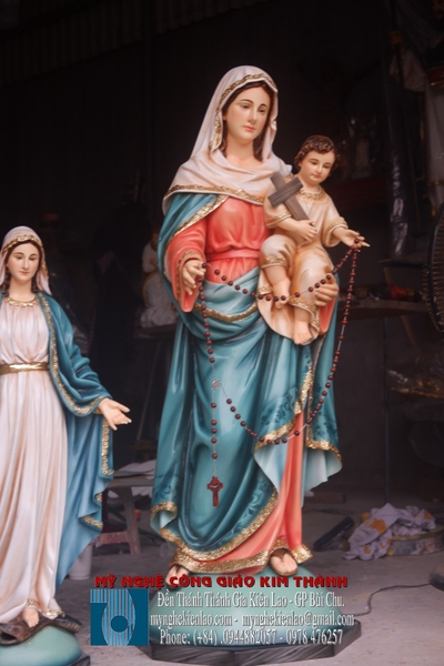 Tượng Đức Mẹ Mân Côi 202405