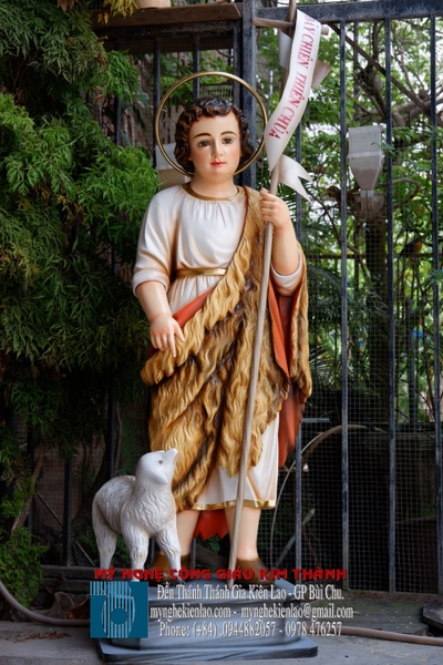 TƯỢNG THÁNH GIOAN TIỀN HÔ TRẺ