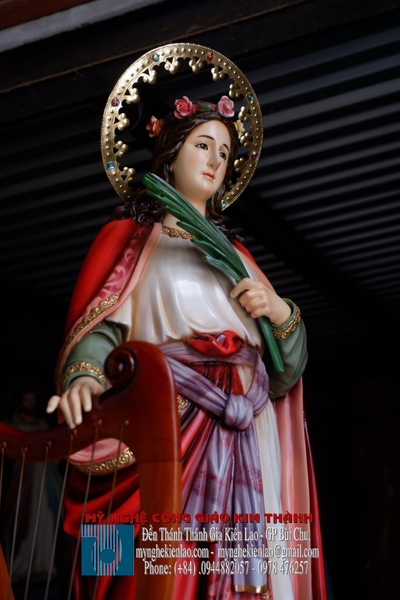 TƯỢNG BÀ THÁNH CECILIA