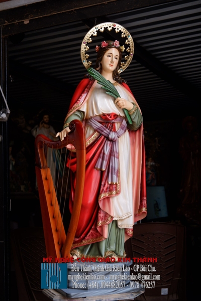 TƯỢNG BÀ THÁNH CECILIA