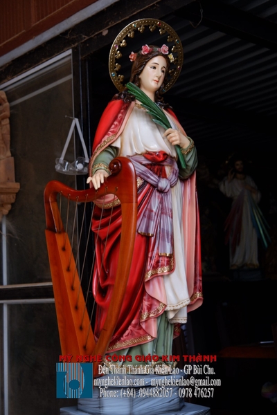 TƯỢNG BÀ THÁNH CECILIA