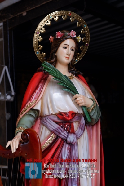 TƯỢNG BÀ THÁNH CECILIA