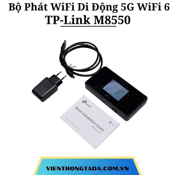 TP-Link M8550 | Bộ Phát WiFi Di Động 5G Chuẩn WiFi 6 AXE3600, Tốc Độ 3 ...