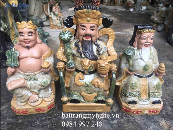 Tượng thần tài gốm sứ Bát Tràng