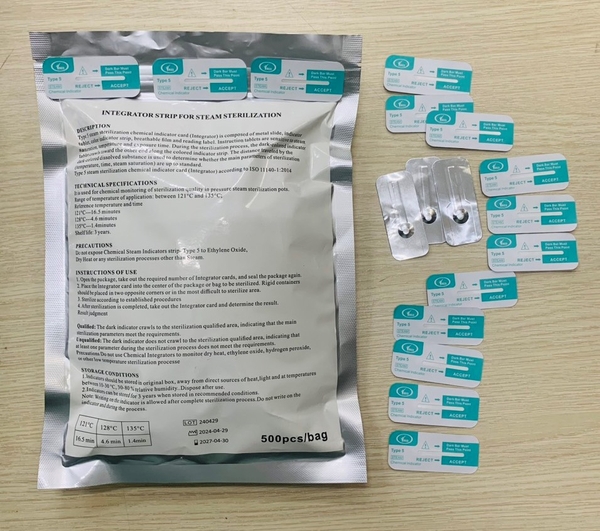 VIMED - Chỉ thị hóa học Integater Strip Type 5 tương đương 1243A (3M)