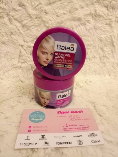 Gel Tạo Kiểu Toc Balea Glanz Gel Wachs Glossy Shine 4