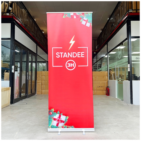 standee cuốn nhôm thường 80x200cm