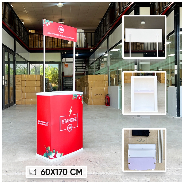 quầy bán hàng di động nhựa