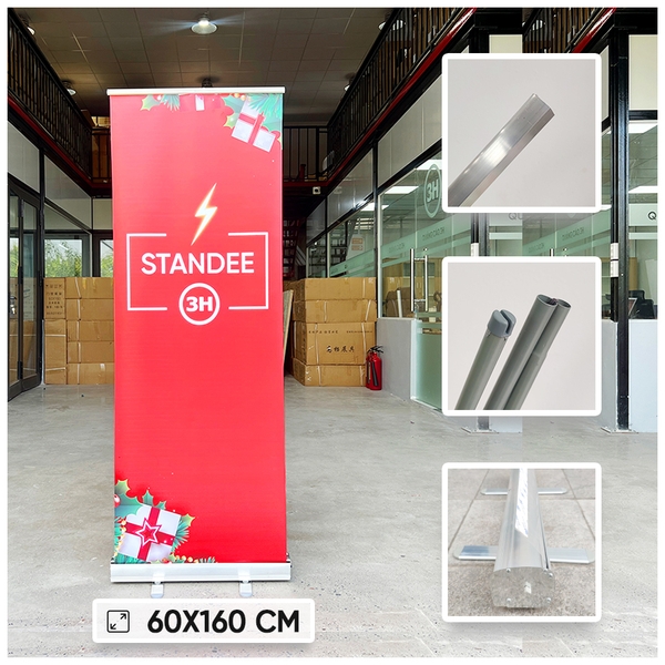 standee cuốn nhôm