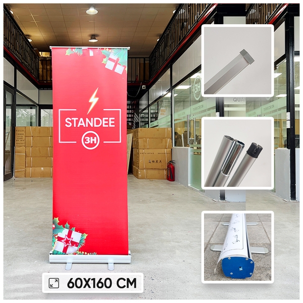 standee cuốn nhôm cao cấp