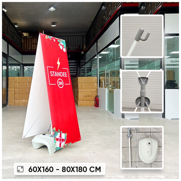 standee x đế nước