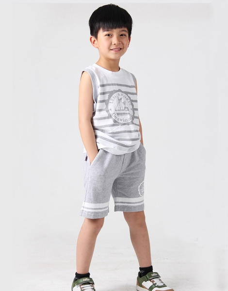 Áo ba lỗ sọc ngang