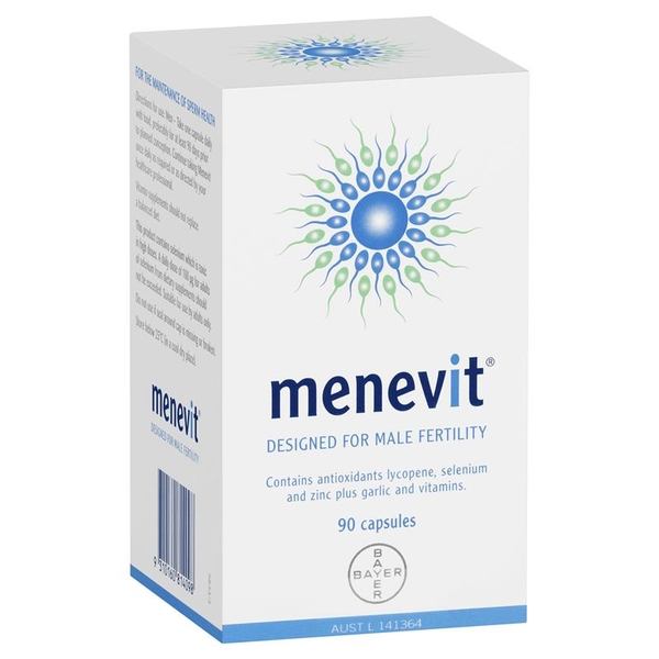 Viên Uống Menevit Cho Nam Giới Của Úc, 90 viên