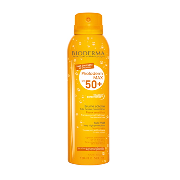 Bioderma Photoderm Max Brume Solaire Spf 50+ - Xịt chống nắng toàn thân 150ml