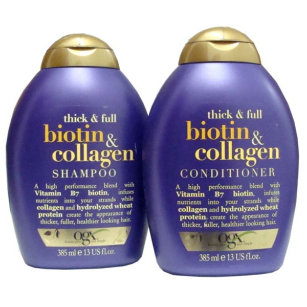 Dầu Gội OGX Tím Ngăn Rụng Làm Dày Tóc 385ml